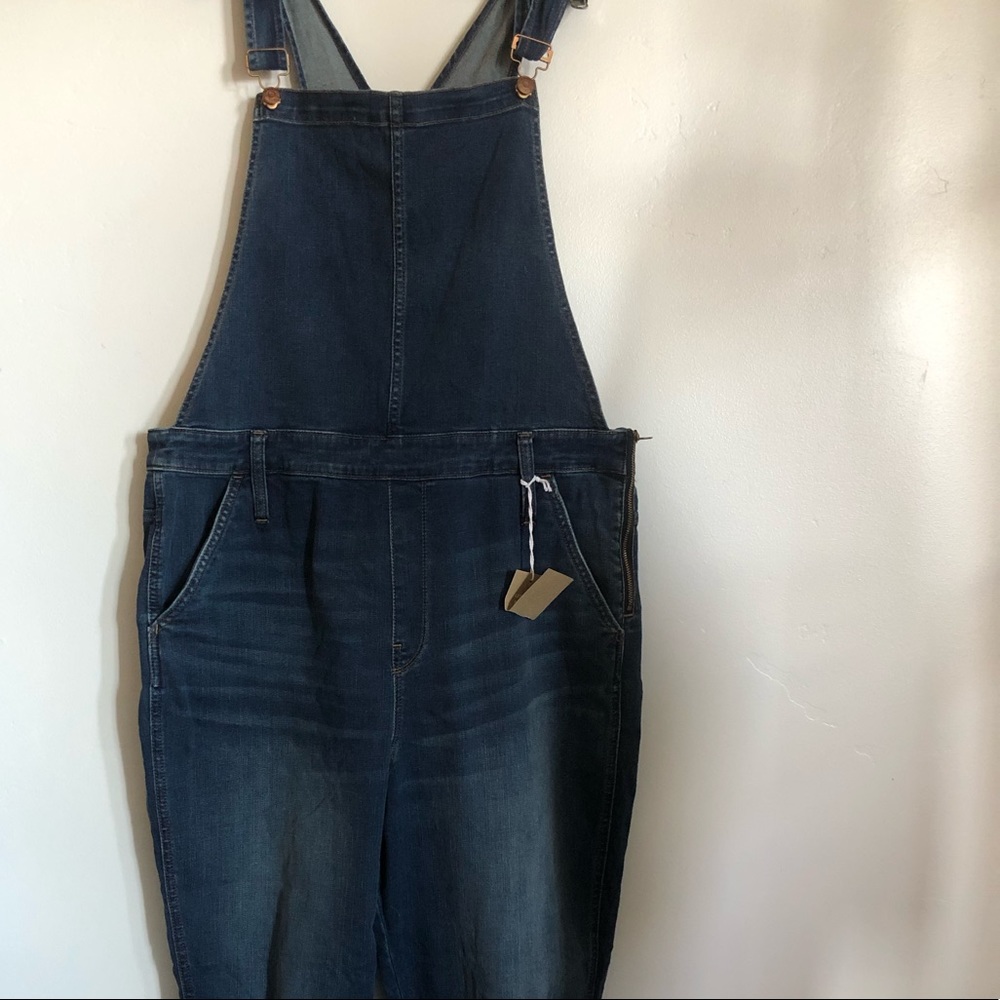Madewell Roadtripper Overalls in Brodie 2X